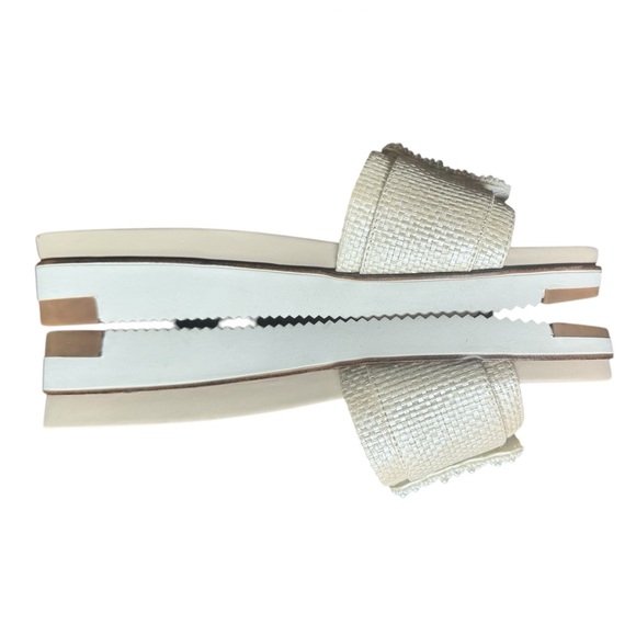 Sam Edelman Cream Slide Sandals - Picture 8 of 11